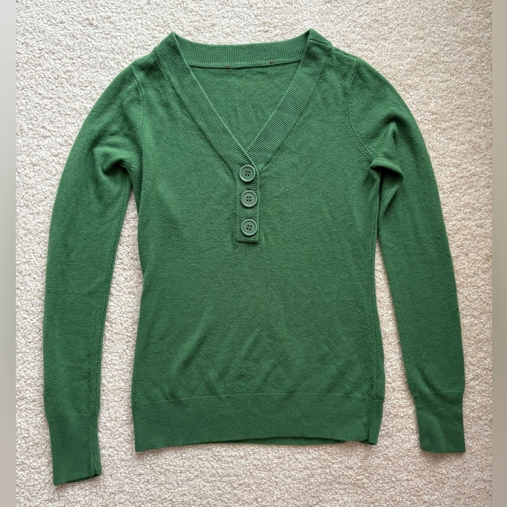 Women’s Fashion Green Sweater